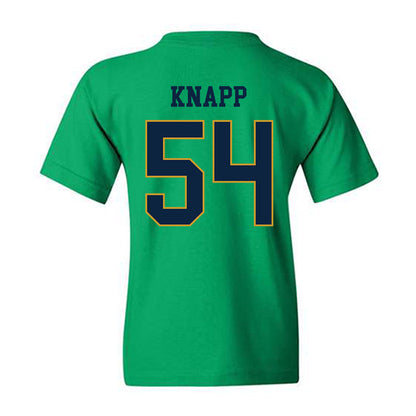 Notre Dame - NCAA Football : Anthonie Knapp - Classic Fashion Shersey Youth T-Shirt-1