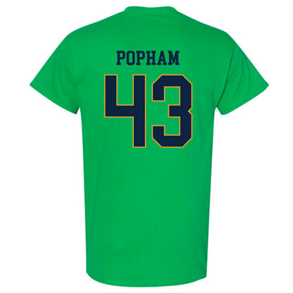 Notre Dame - NCAA Men's Lacrosse : Bo Popham - Classic Fashion Shersey T-Shirt-1