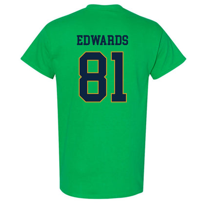 Notre Dame - NCAA Men's Ice Hockey : Beckham Edwards - Classic Fashion Shersey T-Shirt-1