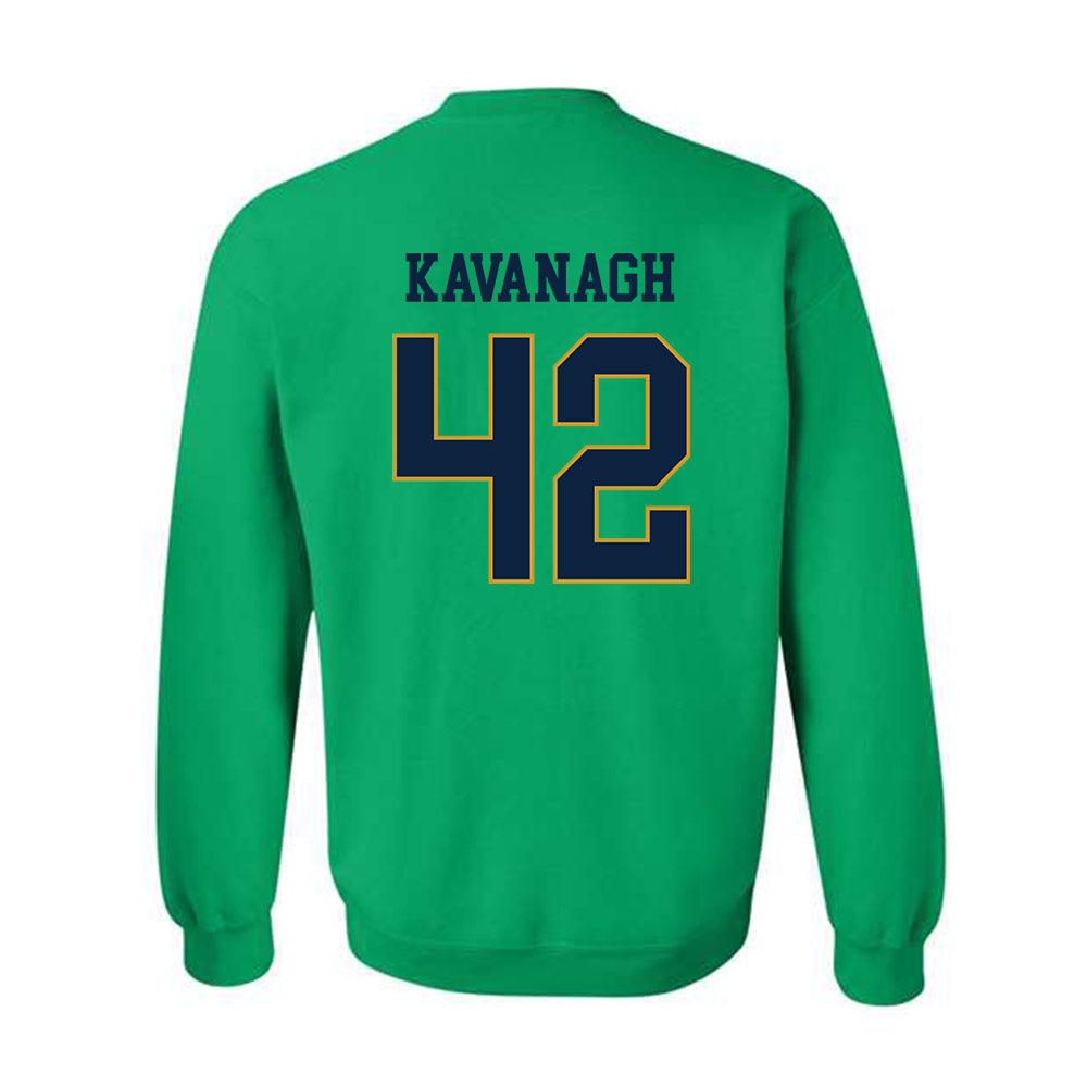 Notre Dame - NCAA Women's Lacrosse : Ingrid Kavanagh - Classic Fashion Shersey Crewneck Sweatshirt-1