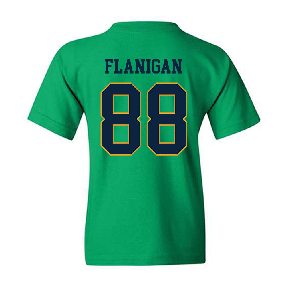 Notre Dame - NCAA Football : James Flanigan - Classic Fashion Shersey Youth T-Shirt-1