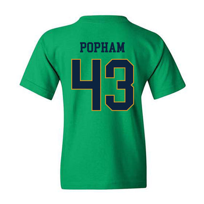 Notre Dame - NCAA Men's Lacrosse : Bo Popham - Classic Fashion Shersey Youth T-Shirt-1