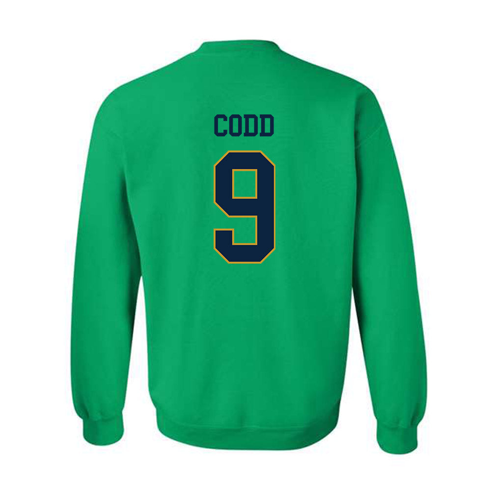 Notre Dame - NCAA Women's Soccer : Charlie Codd - Classic Fashion Shersey Crewneck Sweatshirt-1