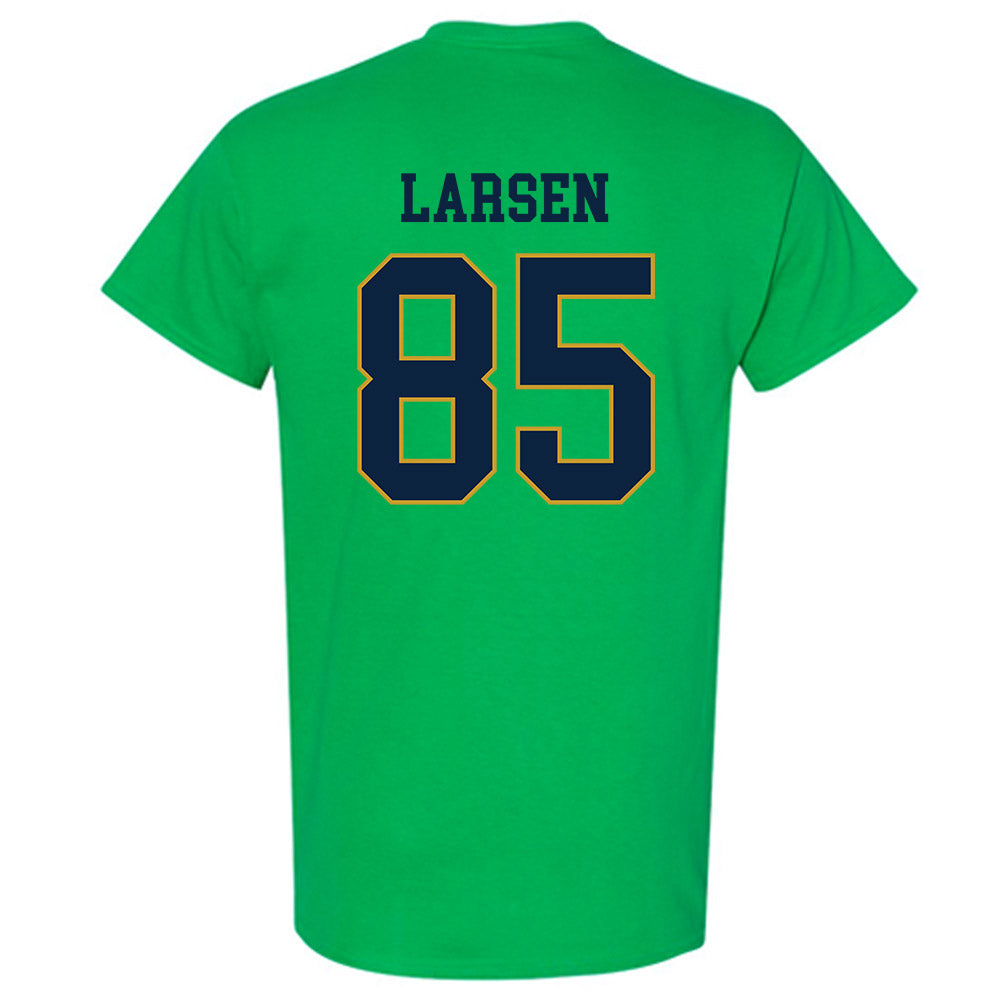 Notre Dame - NCAA Football : Jack Larsen - Classic Fashion Shersey T-Shirt-1