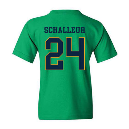 Notre Dame - NCAA Women's Lacrosse : Bailey Schalleur - Classic Fashion Shersey Youth T-Shirt-1