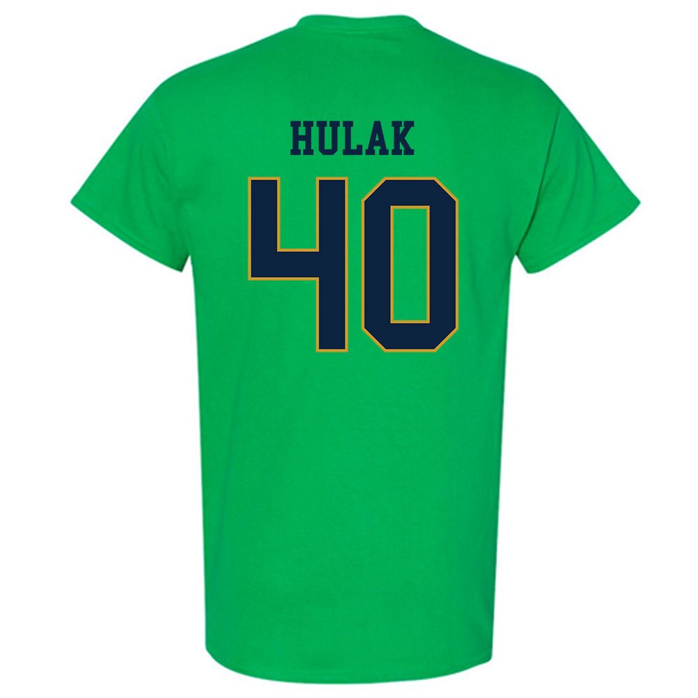 Notre Dame - NCAA Football : Dominik Hulak - Classic Fashion Shersey T-Shirt-1