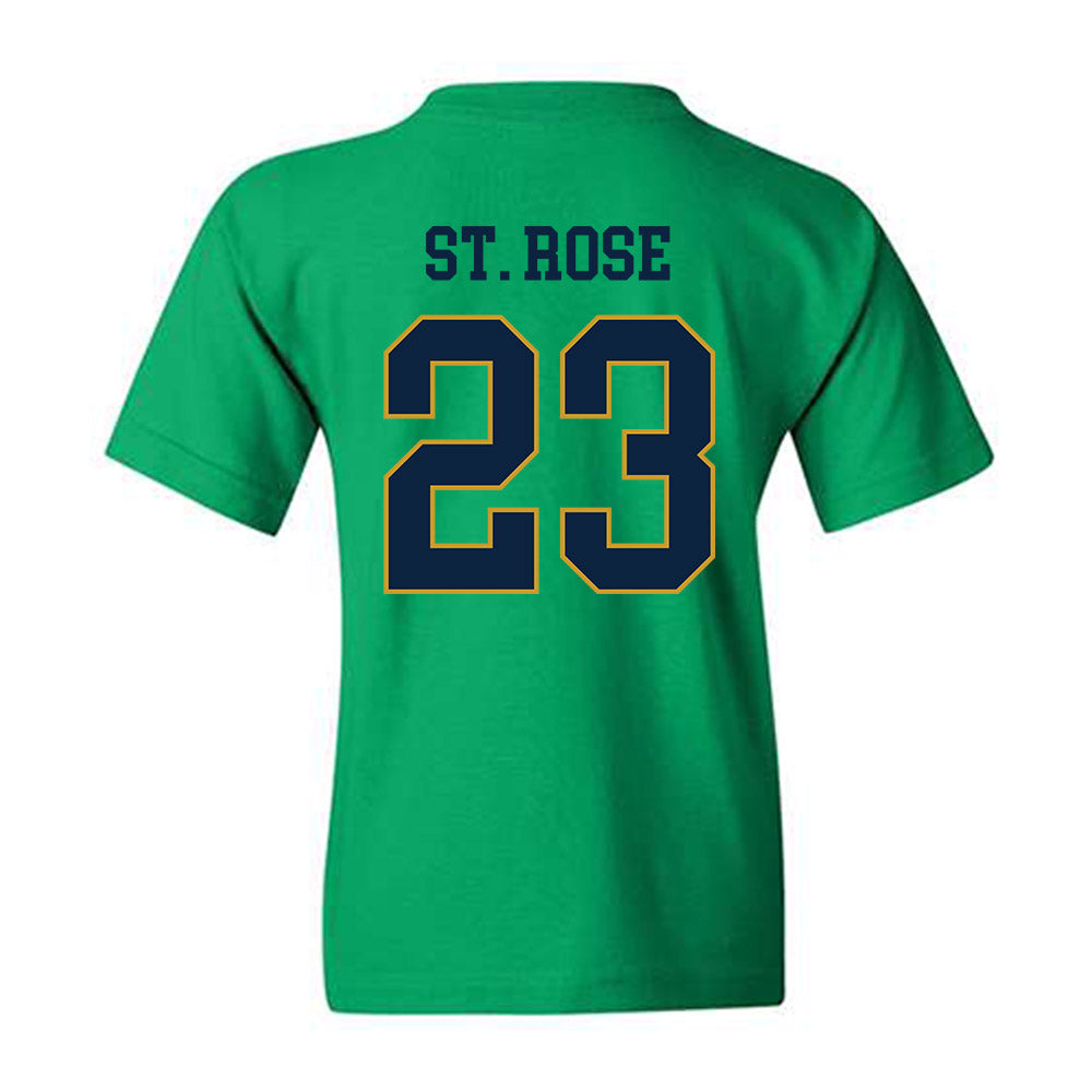 Notre Dame - NCAA Women's Basketball : Madison St. Rose - Classic Fashion Shersey Youth T-Shirt-1