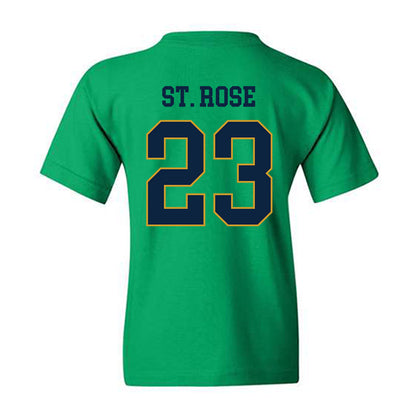 Notre Dame - NCAA Women's Basketball : Madison St. Rose - Classic Fashion Shersey Youth T-Shirt-1