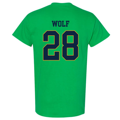 Notre Dame - NCAA Baseball : Rhys Wolf - Classic Fashion Shersey T-Shirt-1