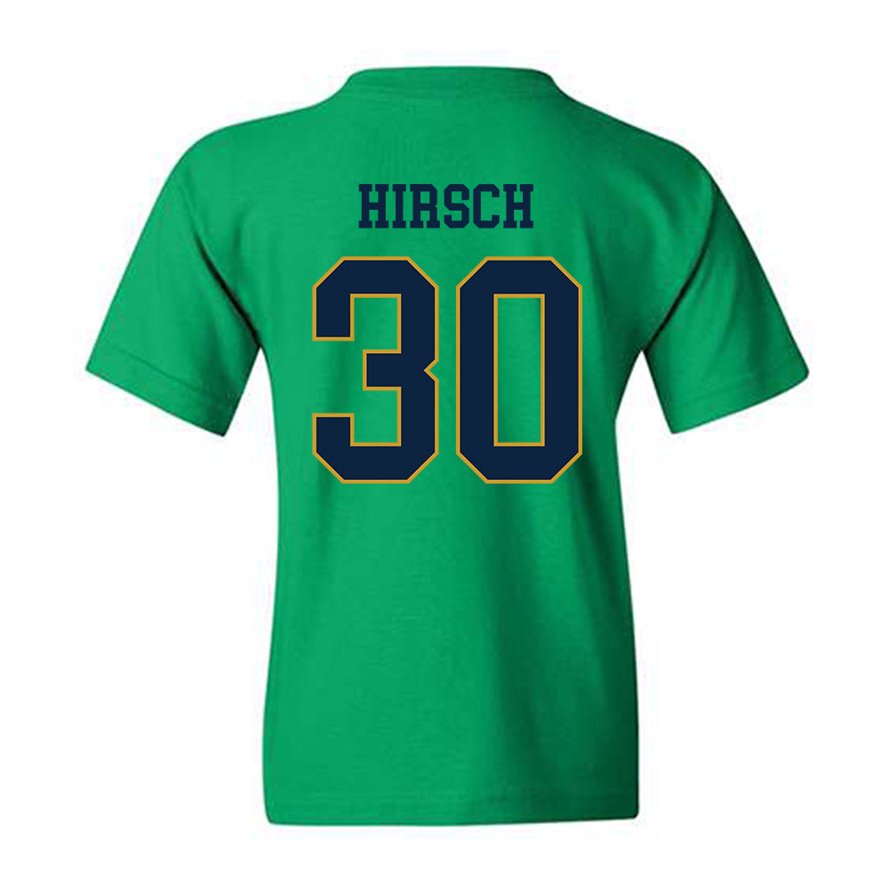 Notre Dame - NCAA Baseball : Xavier Hirsch - Classic Fashion Shersey Youth T-Shirt-1