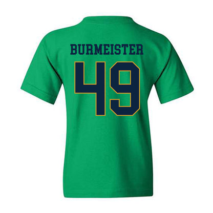 Notre Dame - NCAA Men's Lacrosse : Ben Burmeister - Classic Fashion Shersey Youth T-Shirt-1