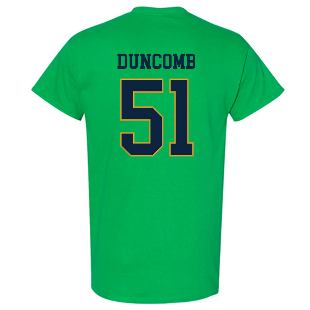 Notre Dame - NCAA Men's Basketball : Logan Duncomb - Classic Fashion Shersey T-Shirt-1