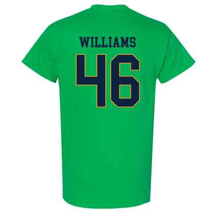 Notre Dame - NCAA Football : Matt Williams - Classic Fashion Shersey T-Shirt-1