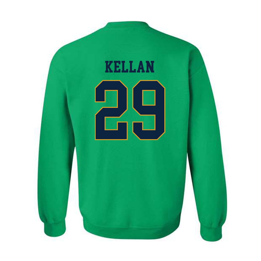 Notre Dame - NCAA Men's Lacrosse : Dylan Kellan - Classic Fashion Shersey Crewneck Sweatshirt-1