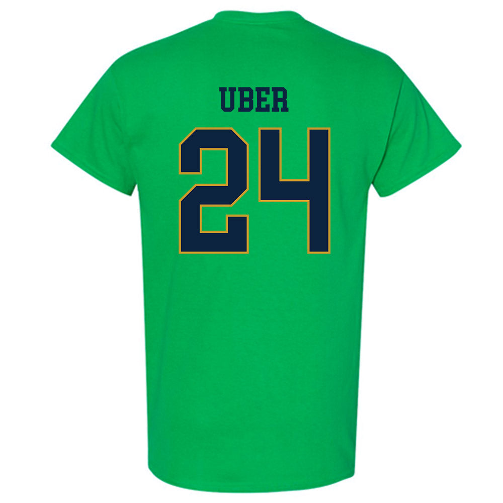 Notre Dame - NCAA Baseball : Ty Uber - Classic Fashion Shersey T-Shirt-1