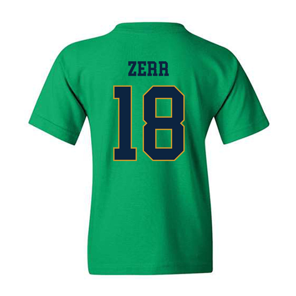 Notre Dame - NCAA Baseball : Aiden Zerr - Classic Fashion Shersey Youth T-Shirt-1
