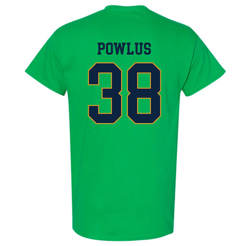 Notre Dame - NCAA Football : Tommy Powlus - Classic Fashion Shersey T-Shirt-1