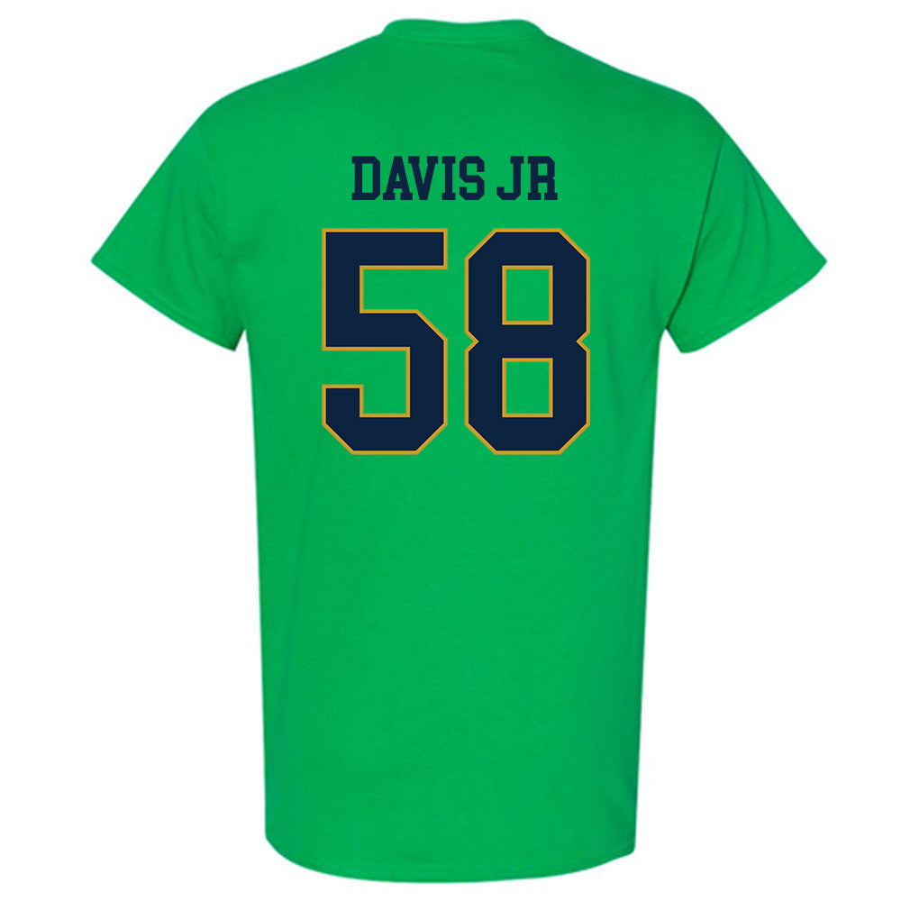 Notre Dame - NCAA Football : Thomas Davis Jr - Classic Fashion Shersey T-Shirt-1
