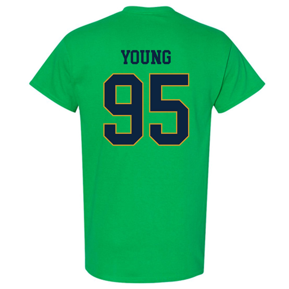 Notre Dame - NCAA Football : Bryce Young - Classic Fashion Shersey T-Shirt-1