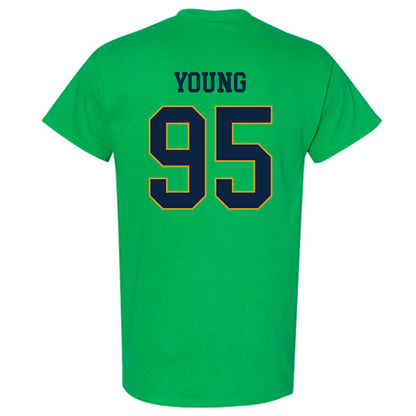 Notre Dame - NCAA Football : Bryce Young - Classic Fashion Shersey T-Shirt-1