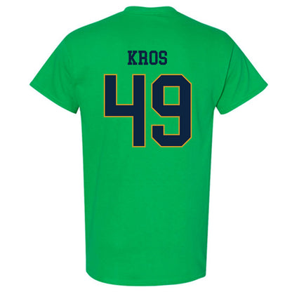 Notre Dame - NCAA Football : Andrew Kros - Classic Fashion Shersey T-Shirt-1
