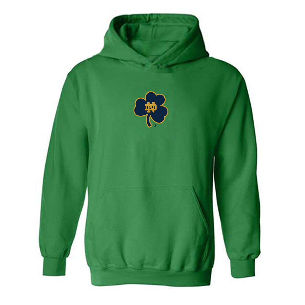 Notre Dame - NCAA Football : Tyler Merrill - Classic Fashion Shersey Hooded Sweatshirt-0