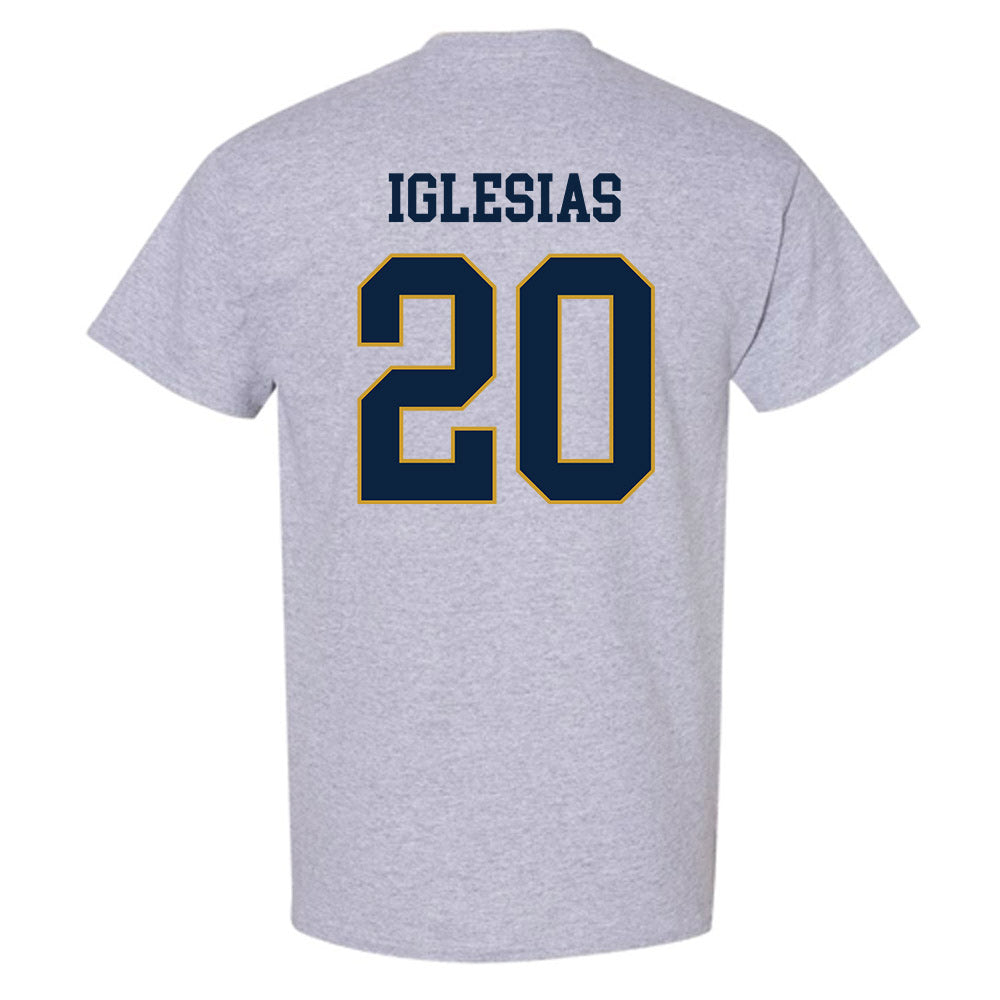 Notre Dame - NCAA Men's Lacrosse : Miguel Iglesias - Classic Fashion Shersey T-Shirt-1