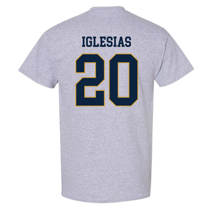 Notre Dame - NCAA Men's Lacrosse : Miguel Iglesias - Classic Fashion Shersey T-Shirt-1