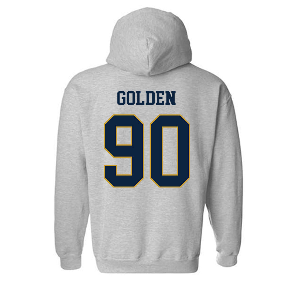 Notre Dame - NCAA Football : Elijah Golden - Classic Fashion Shersey Hooded Sweatshirt-1