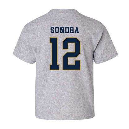 Notre Dame - NCAA Men's Basketball : Garrett Sundra - Classic Fashion Shersey Youth T-Shirt-1