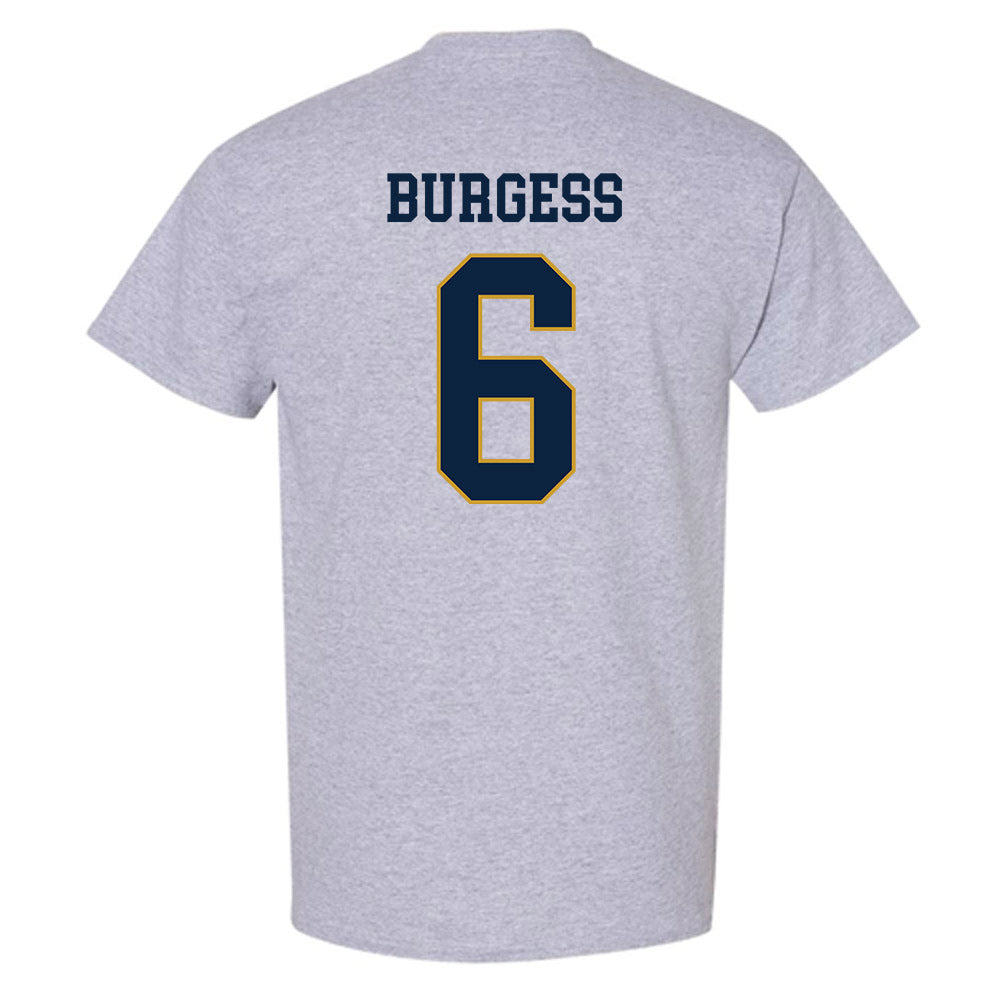 Notre Dame - NCAA Football : Christopher Burgess - Classic Fashion Shersey T-Shirt-1