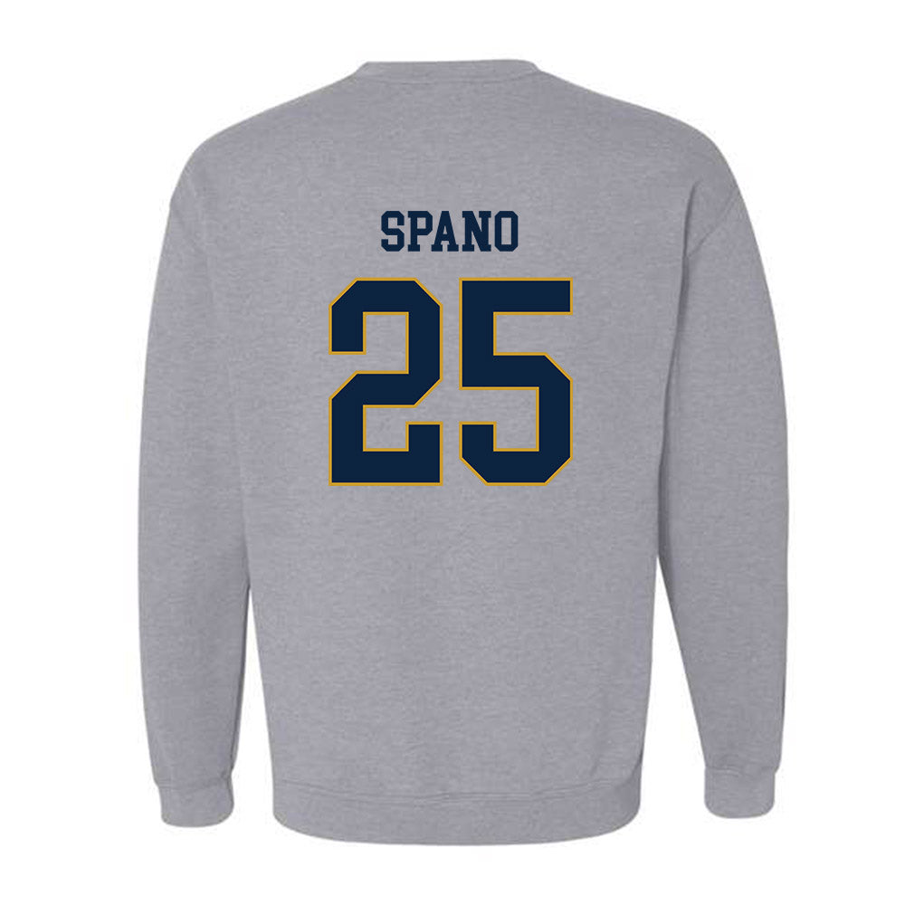 Notre Dame - NCAA Men's Lacrosse : Tyler Spano - Classic Fashion Shersey Crewneck Sweatshirt-1