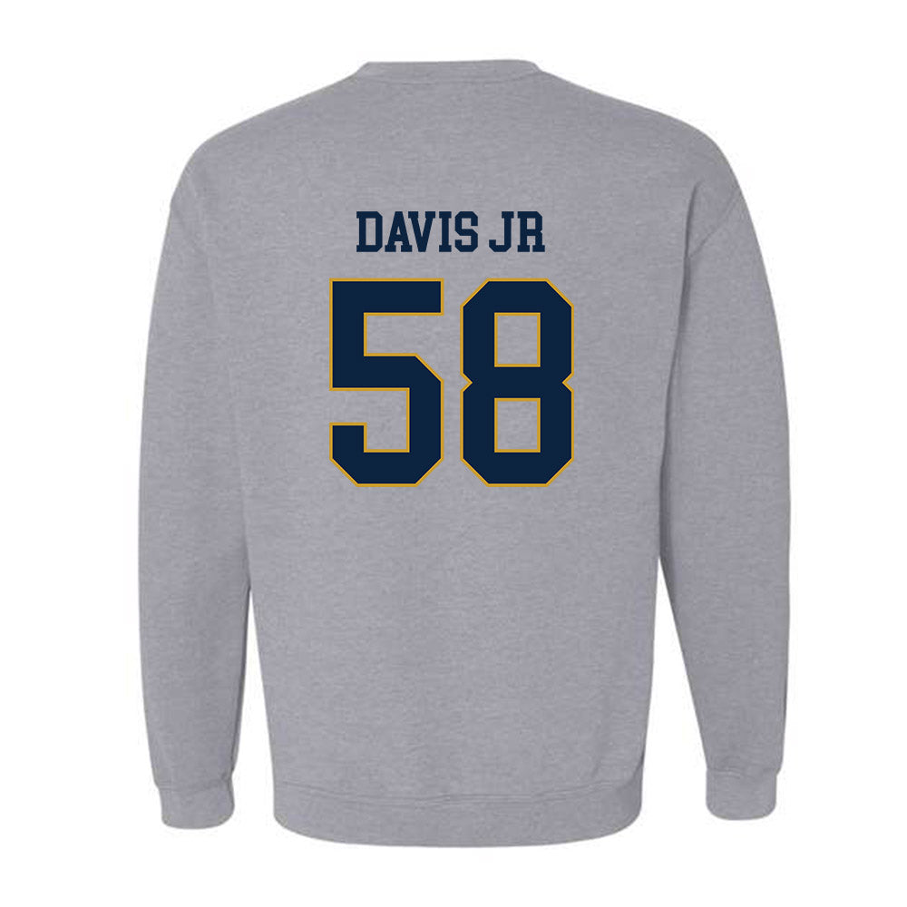 Notre Dame - NCAA Football : Thomas Davis Jr - Classic Fashion Shersey Crewneck Sweatshirt-1