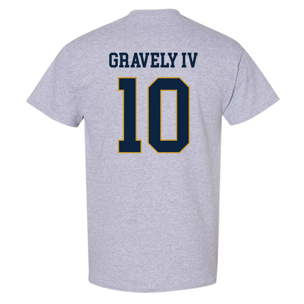 Notre Dame - NCAA Baseball : Warren Gravely IV - Classic Fashion Shersey T-Shirt-1