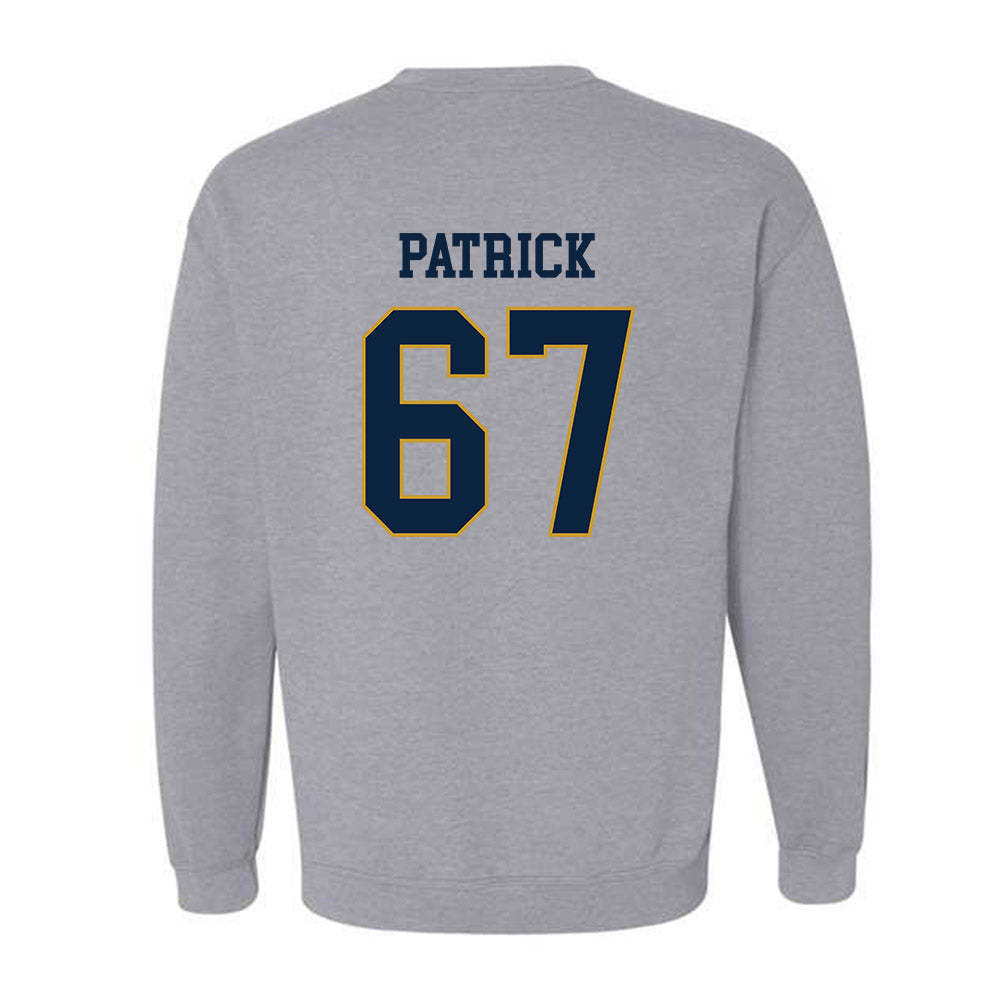 Notre Dame - NCAA Football : Gregory Patrick - Classic Fashion Shersey Crewneck Sweatshirt-1