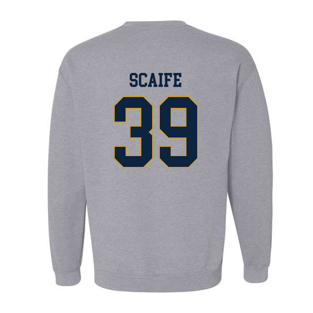 Notre Dame - NCAA Football : Jasper Scaife - Classic Fashion Shersey Crewneck Sweatshirt-1