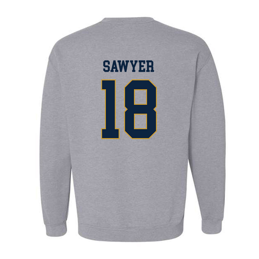 Notre Dame - NCAA Men's Soccer : Thaddeus Sawyer - Classic Fashion Shersey Crewneck Sweatshirt-1