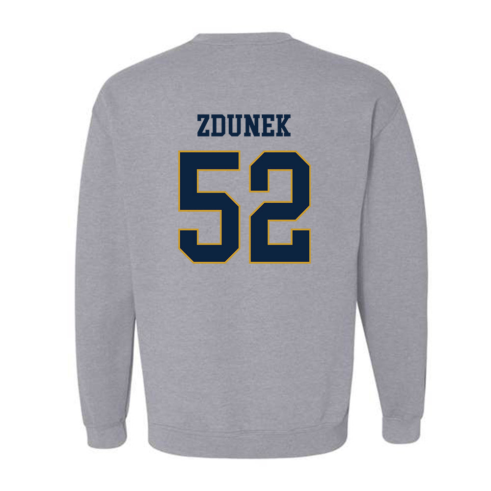 Notre Dame - NCAA Baseball : Eric Zdunek - Classic Fashion Shersey Crewneck Sweatshirt-1