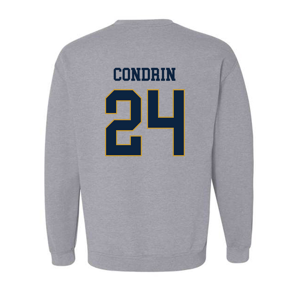 Notre Dame - NCAA Baseball : Luke Condrin - Classic Fashion Shersey Crewneck Sweatshirt-1
