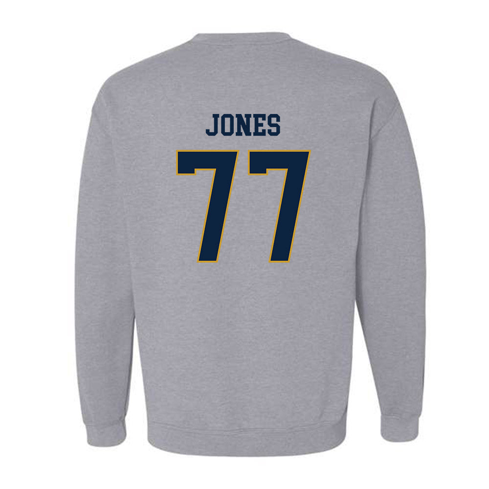Notre Dame - NCAA Football : Peter Jones - Classic Fashion Shersey Crewneck Sweatshirt-1