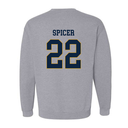 Notre Dame - NCAA Men's Soccer : Nolan Spicer - Classic Fashion Shersey Crewneck Sweatshirt-1