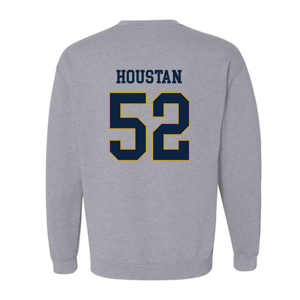 Notre Dame - NCAA Football : Devan Houstan - Classic Fashion Shersey Crewneck Sweatshirt-1