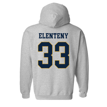 Notre Dame - NCAA Baseball : Connor Elenteny - Classic Fashion Shersey Hooded Sweatshirt-1