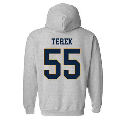 Notre Dame - NCAA Football : Christopher Terek - Classic Fashion Shersey Hooded Sweatshirt-1