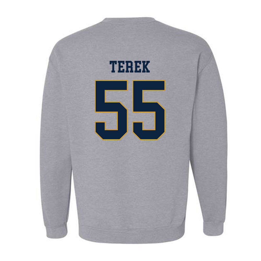 Notre Dame - NCAA Football : Christopher Terek - Classic Fashion Shersey Crewneck Sweatshirt-1