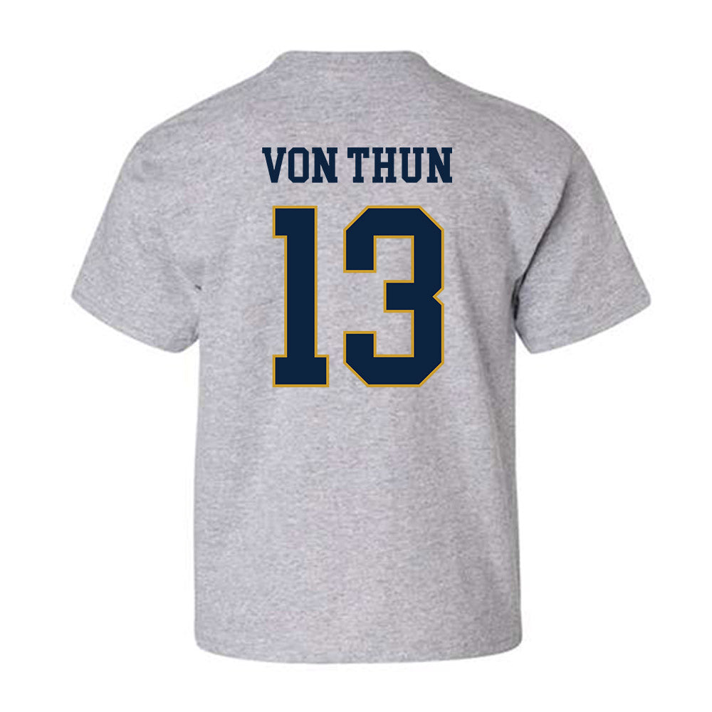 Notre Dame - NCAA Men's Soccer : Martin von Thun - Classic Fashion Shersey Youth T-Shirt-1