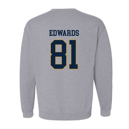 Notre Dame - NCAA Men's Ice Hockey : Beckham Edwards - Classic Fashion Shersey Crewneck Sweatshirt-1