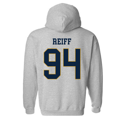 Notre Dame - NCAA Football : Joe Reiff - Classic Fashion Shersey Hooded Sweatshirt-1