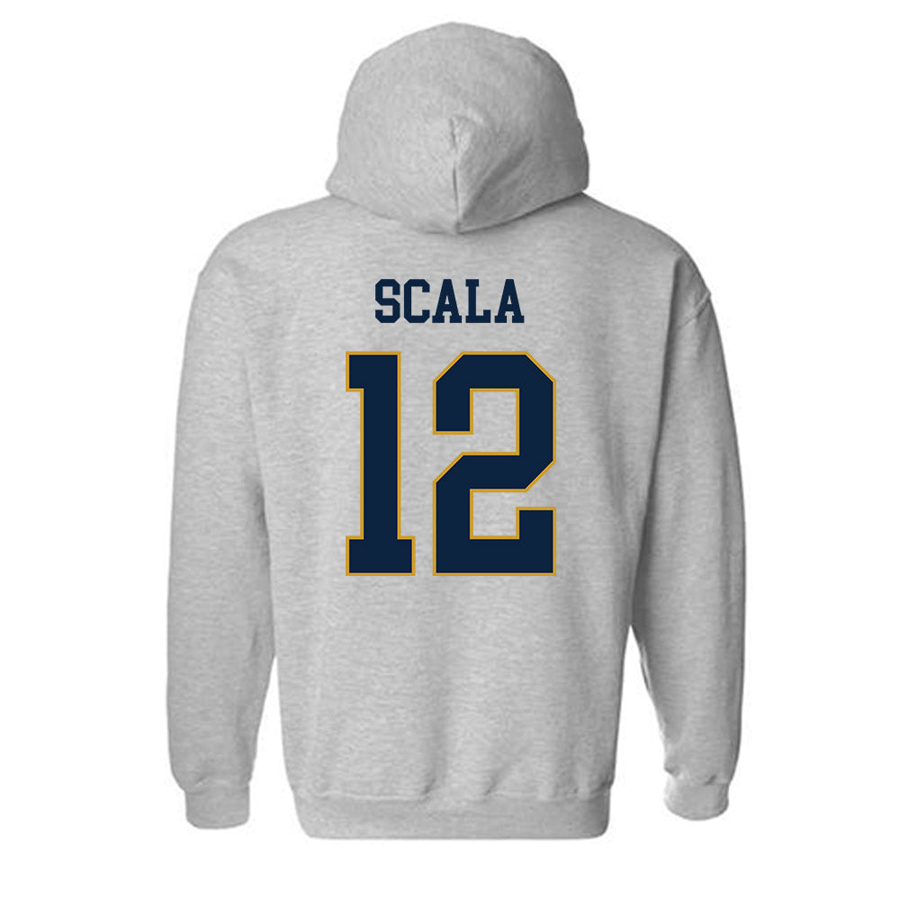 Notre Dame - NCAA Men's Soccer : Ethan Scala - Classic Fashion Shersey Hooded Sweatshirt-1