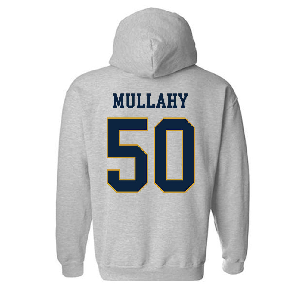 Notre Dame - NCAA Men's Lacrosse : Brendan Mullahy - Classic Fashion Shersey Hooded Sweatshirt-1